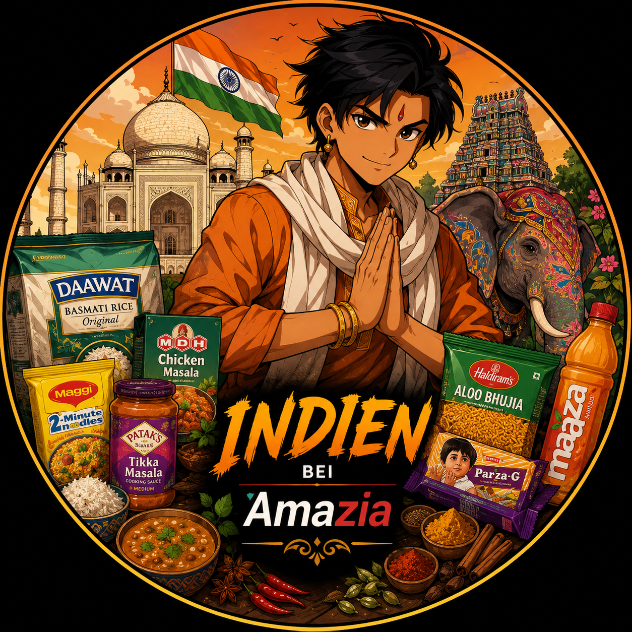 Indien bei Amazia