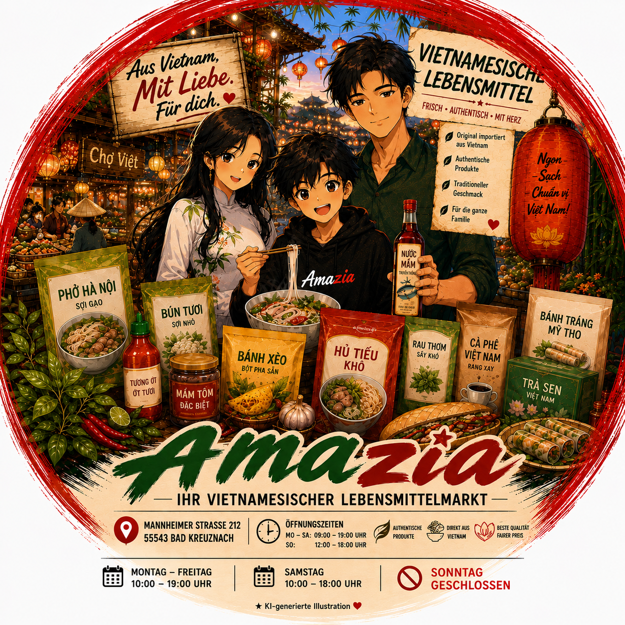 Vietnam bei Amazia